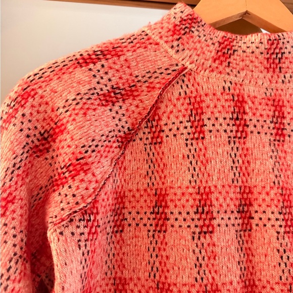 Anthropologie Field Flower plaid pullover sweater - Picture 5 of 5